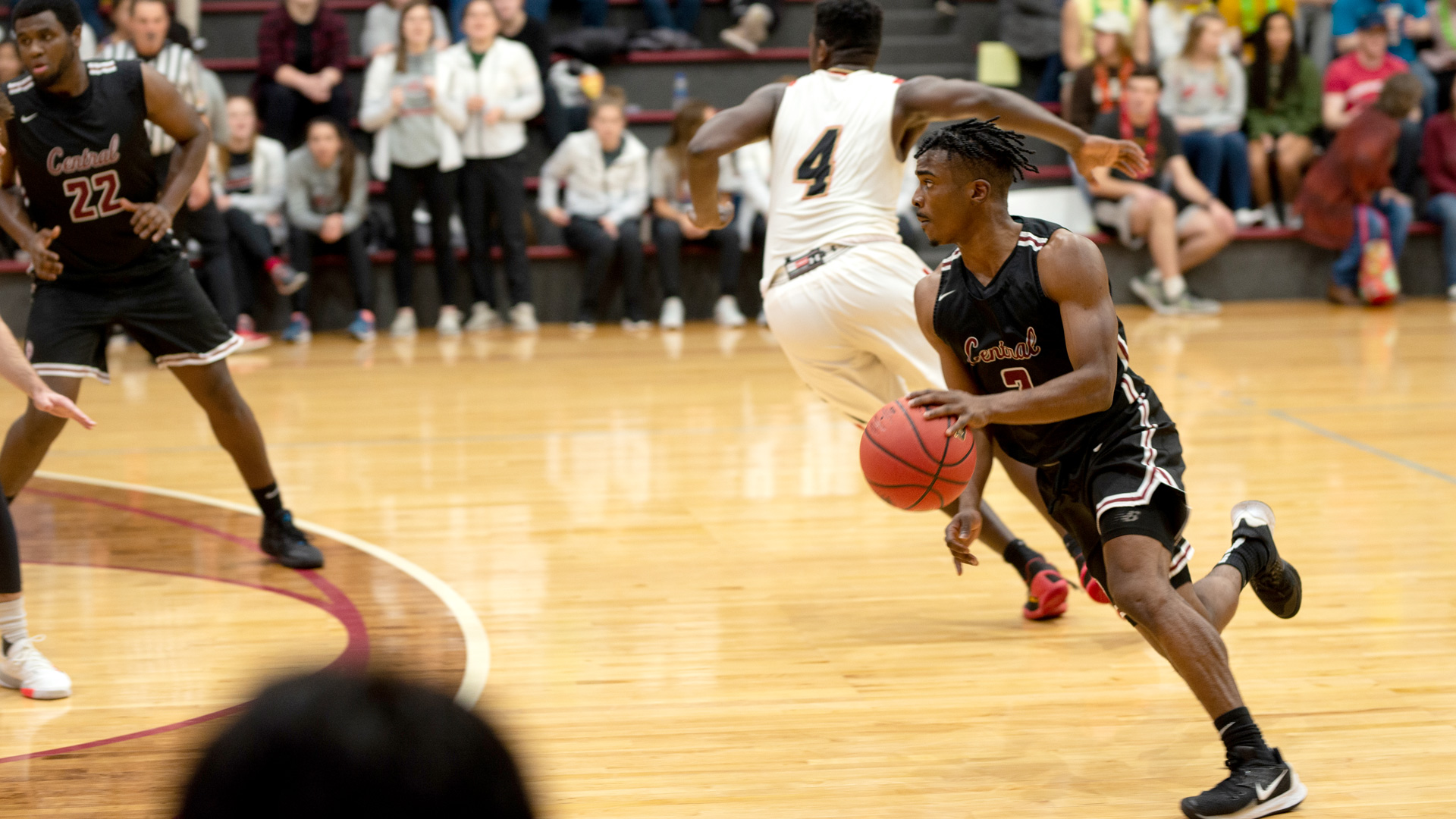 CCCB senior Josh Crawford scored 15 points and grabbed 14 rebounds in the Saints' 87-84 victory over Calvary University on Thursday.