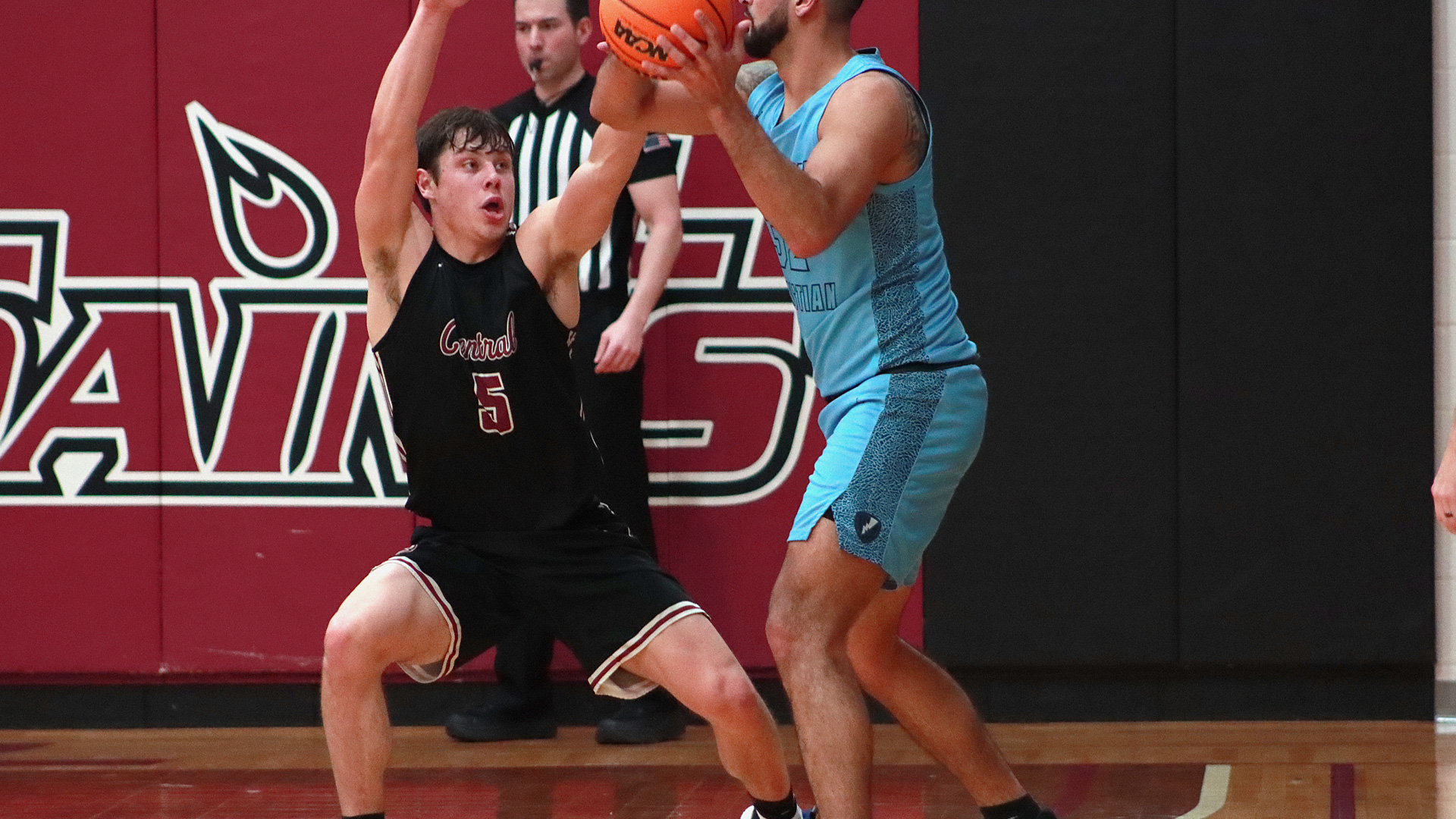 CCCB sophomore Jackson King scored 28 points in two games over the weekend as the Saints went 1-1 in Midwest Christian College Conference play.