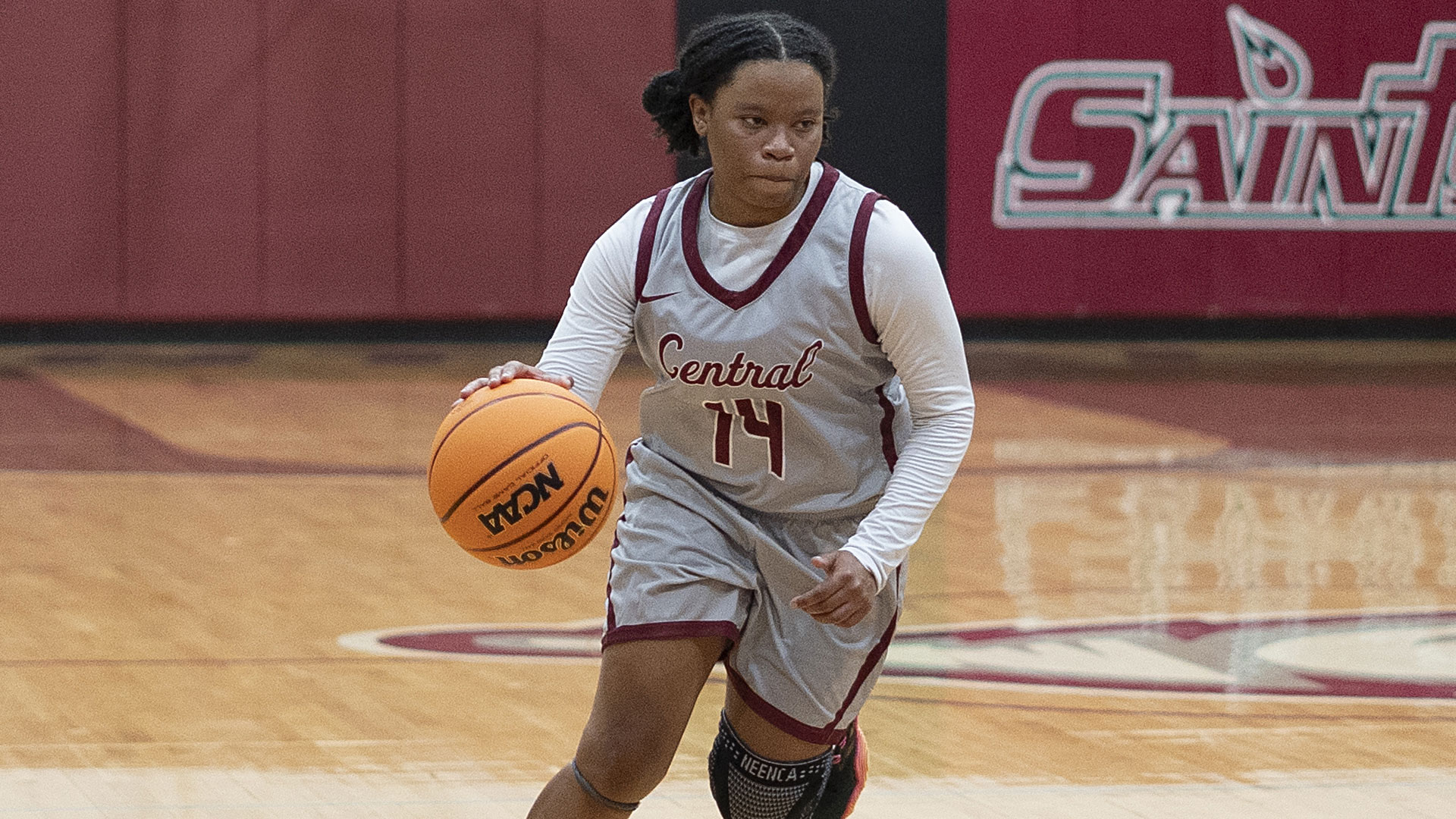 CCCB senior guard Macaria Hines scored nine points in two games of the Central Classic in Moberly.