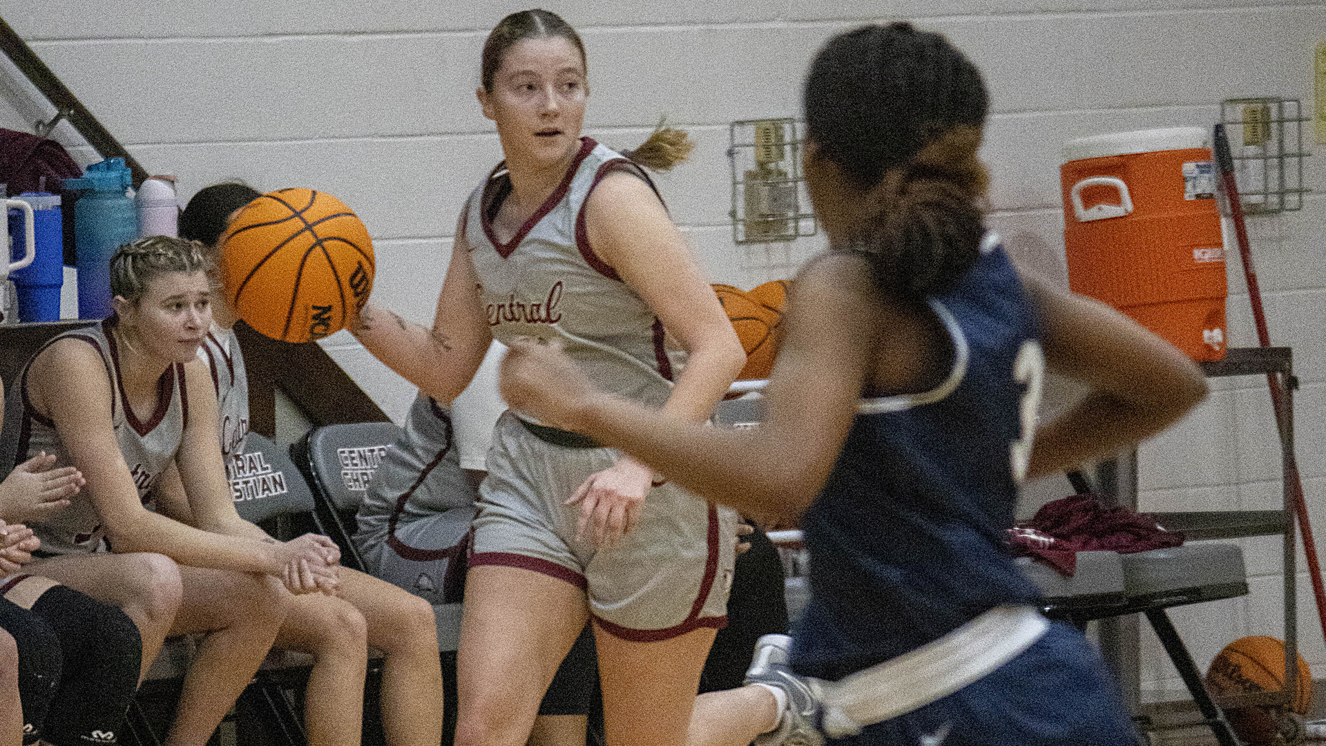 CCCB sophomore scored 18 points and grabbed five rebounds in the Saints' 73-66 loss to Ecclesia College on Saturday.