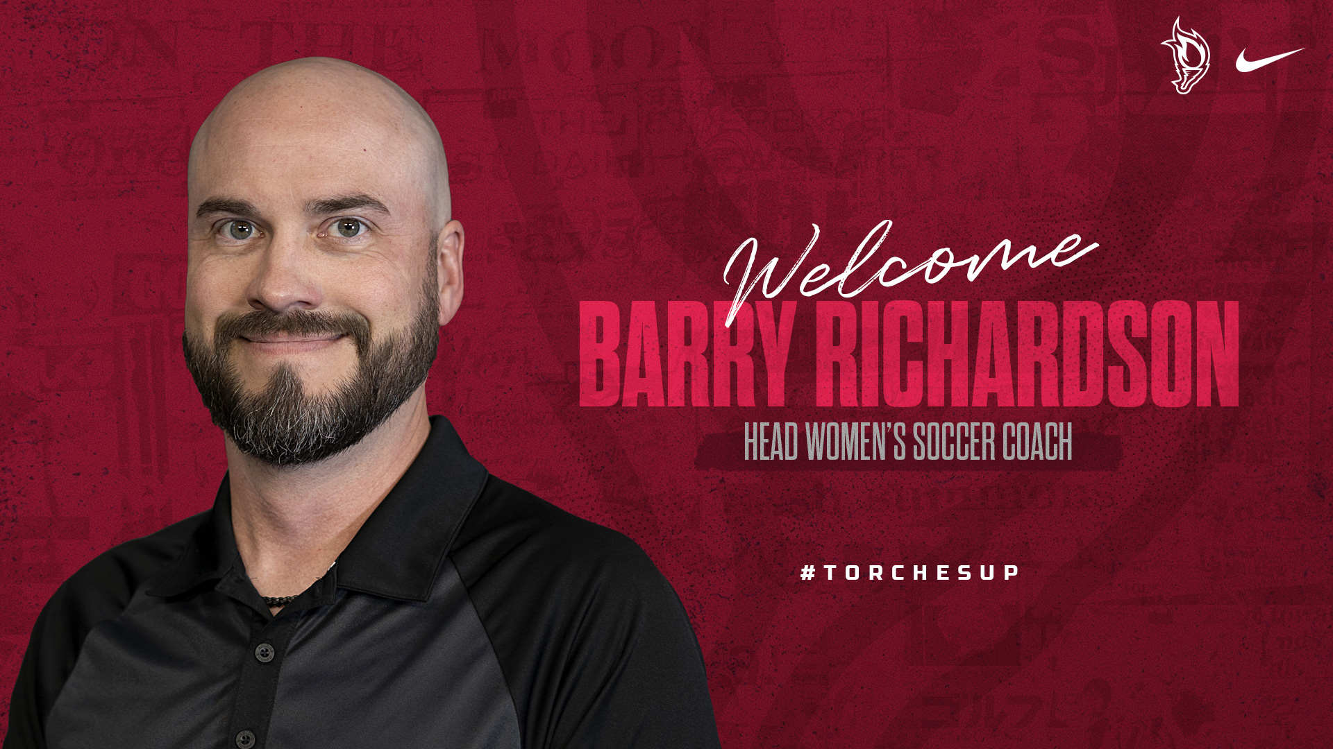 Barry Richardson was announced as Head Women's Soccer Coach at Central Christian College of the Bible on Tuesday.