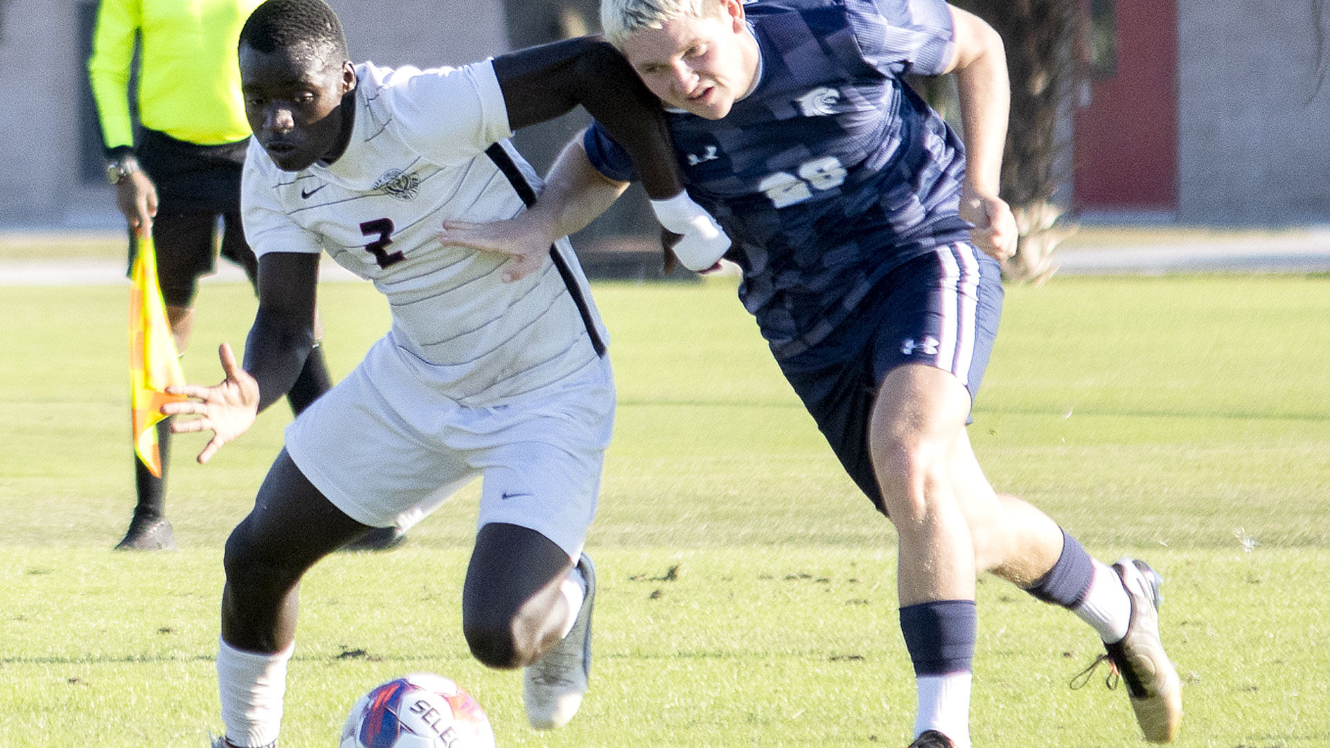 CBU sophomore Baraka Grodya pulled Central even in the 20th minute, scoring his first goal of the season at the 19:03 mark of the Saints' 3-1 win over Ohio Christian on Thursday.